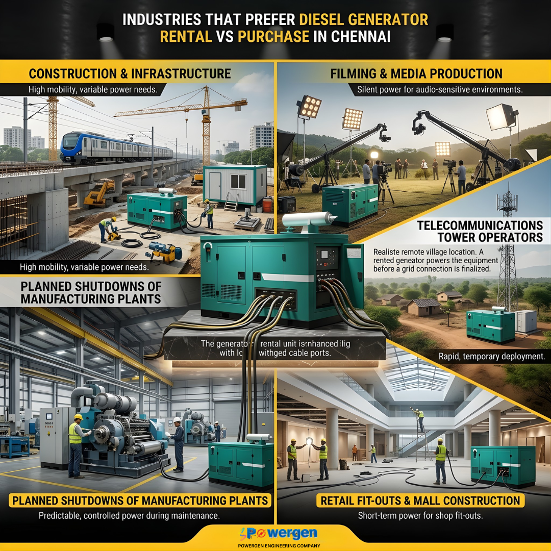 Diesel Generator Rental vs Purchase
