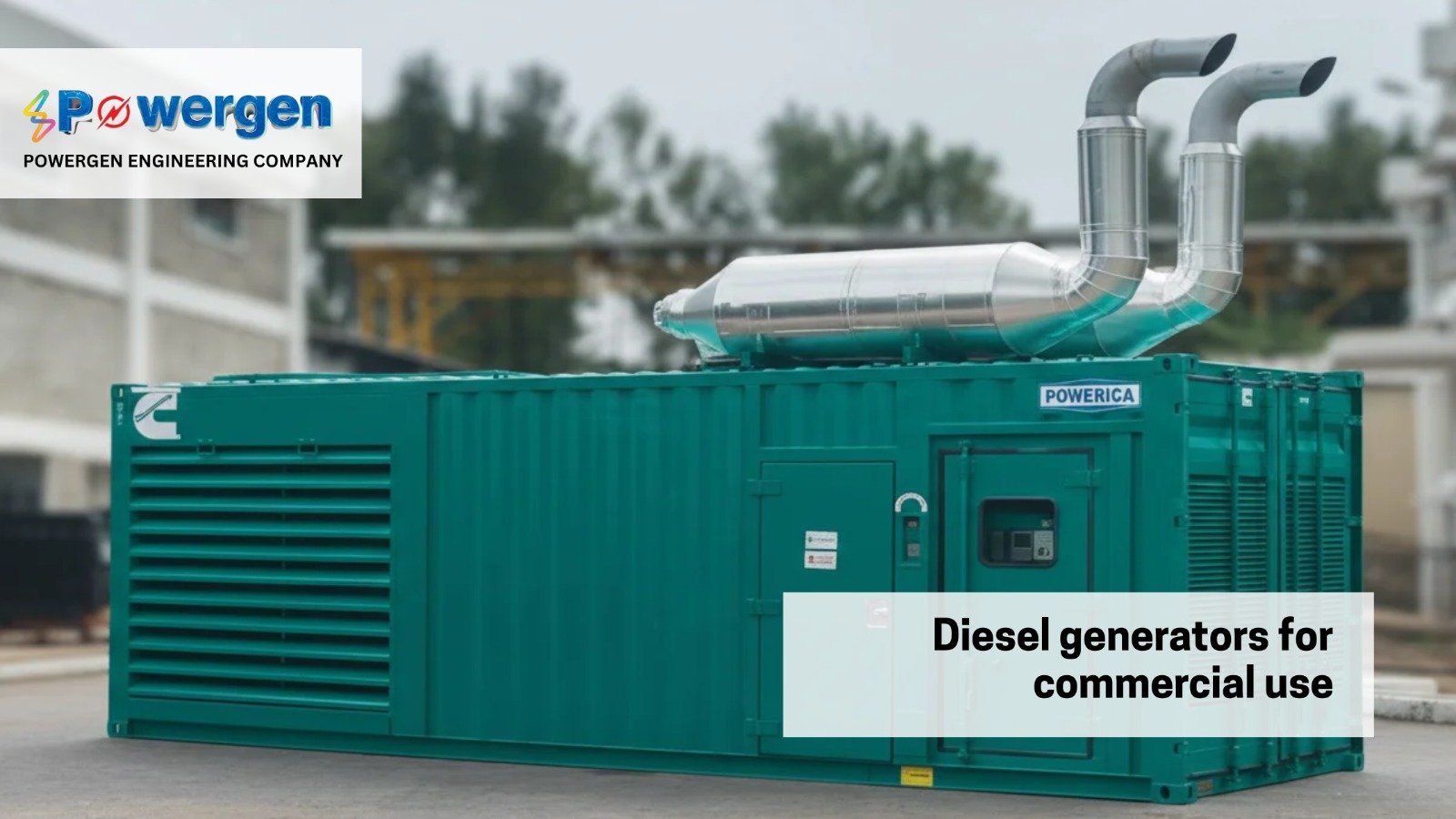 Diesel generators for commercial use | Powergen