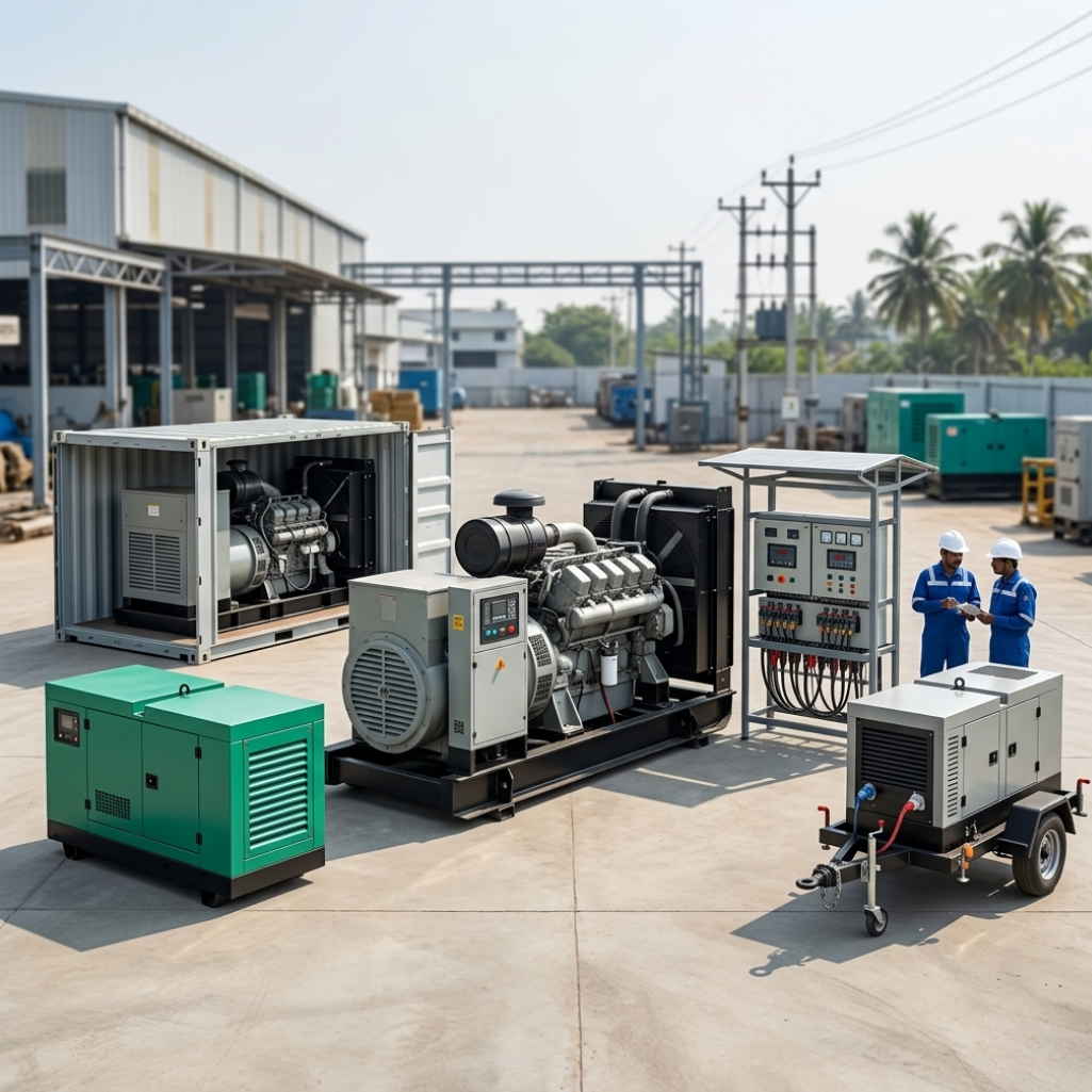 Powergen generator products and services in Chennai