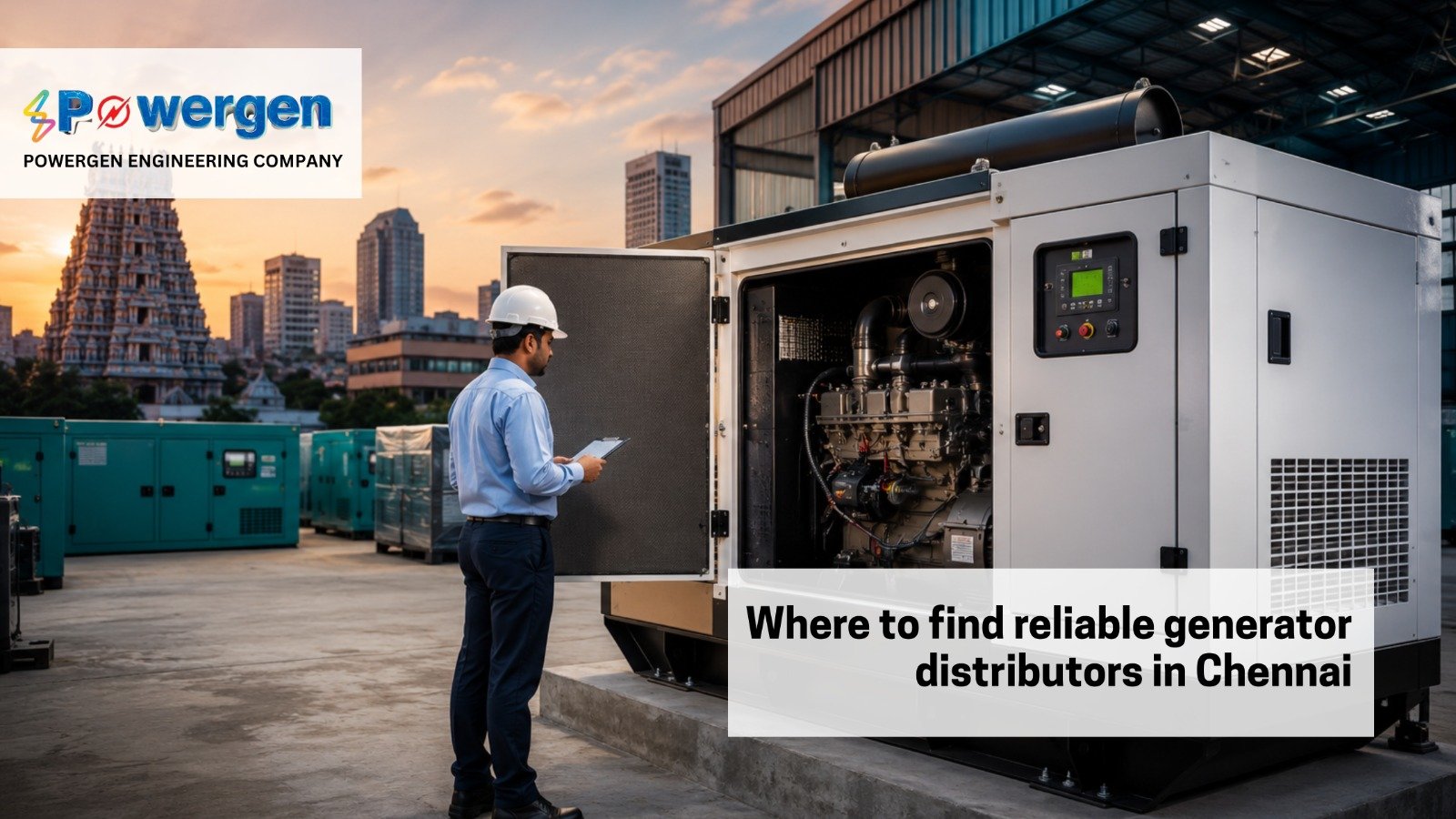 Where to find reliable generator distributors in Chennai