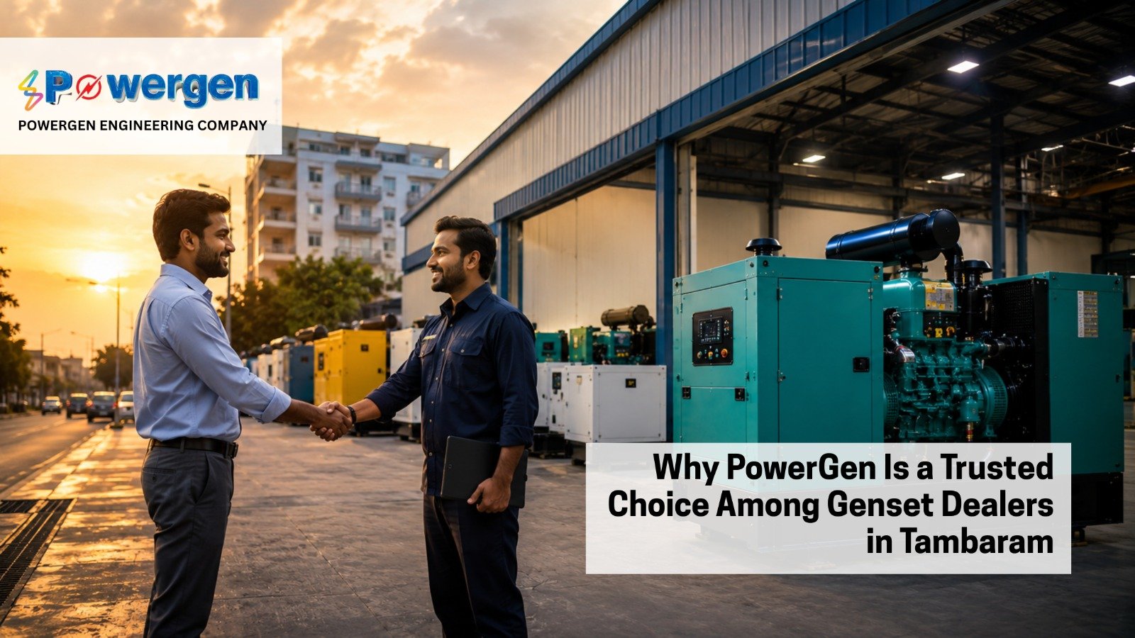 Why PowerGen Is a Trusted Choice Among Genset Dealers in Tambaram