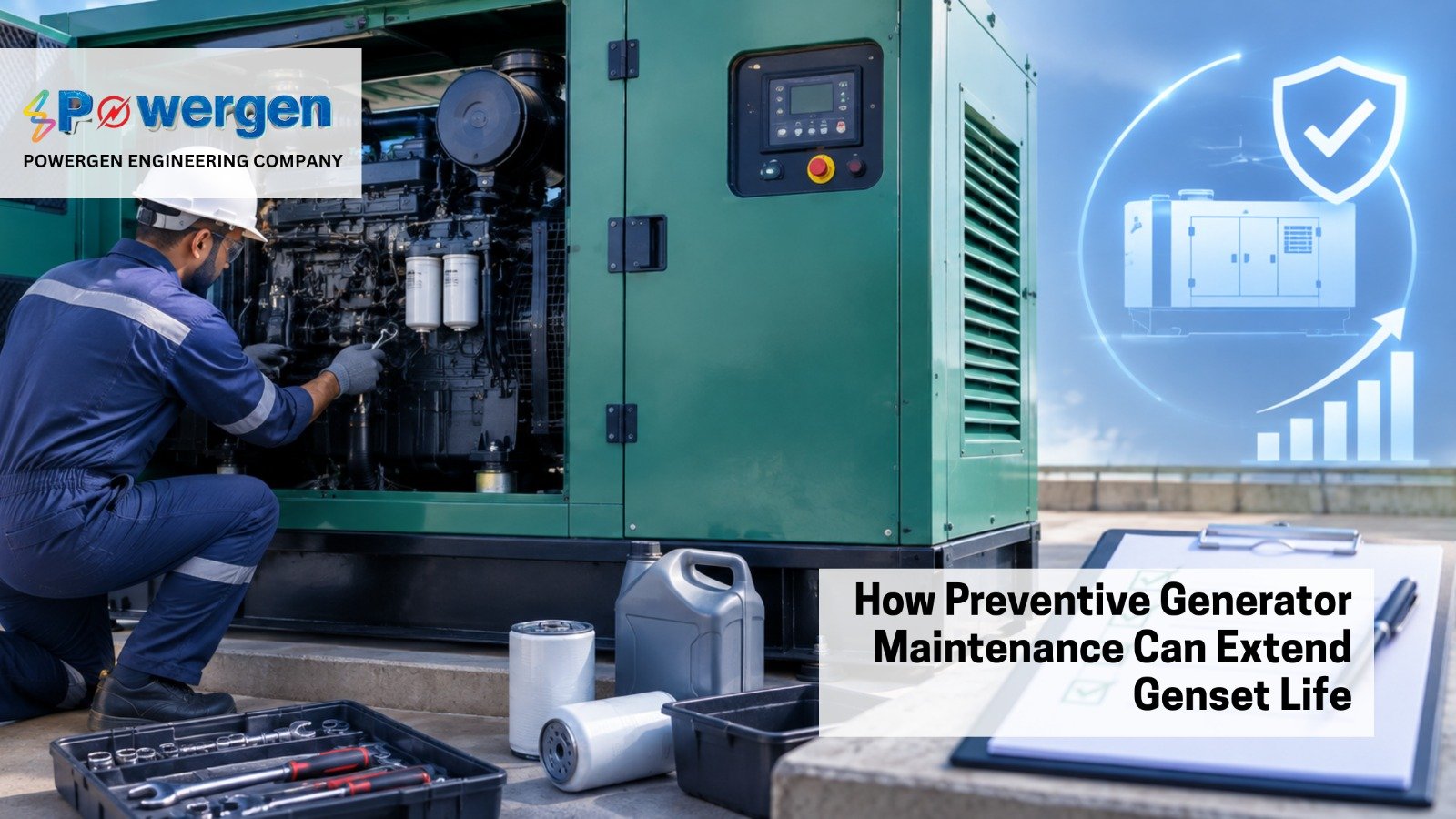 How Preventive Generator Maintenance Can Extend Genset Life